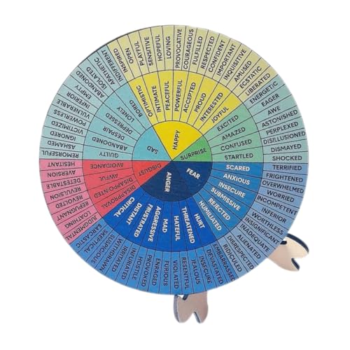 DIYEAH Holz Emotion Rad Diagramm Für Desktop Stimmung Rad Ornament Zeichen Home Office Decor DIYEAH Holz Emotion Rad Diagramm Für Desktop Stimmung Rad Ornament Zeichen Home Office Decor von DIYEAH