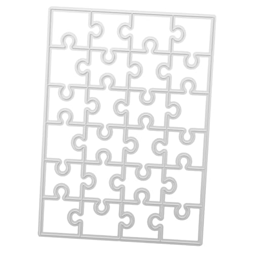 DIYEAH Puzzlekenstahlform Handwerksmetallvorlage Scrapbooking -rahmen Schnitt Schablonenschablonenform Schneidrahmen Stirbt Diy Craft Album Diy Stanzformen Kohlenstoffstahl Silber DIYEAH Puzzlekenstahlform Handwerksmetallvorlage Scrapbooking -rahmen Schnitt Schablonenschablonenform Schneidrahmen Stirbt Diy Craft Album Diy Stanzformen Kohlenstoffstahl Silber von DIYEAH