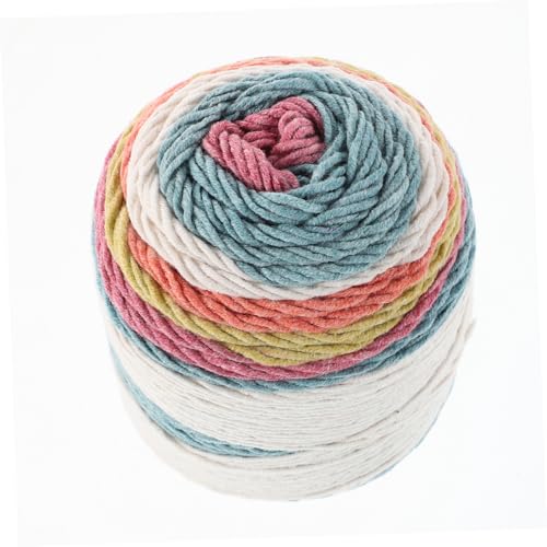 DIYEAH Regenbogen Baumwollgarn Fach Cake Yarn Weiches Diy Häkelgarn für Decken Kissen Taschen und Handarbeiten Langlebiges Materialpaket für Vielseitiges Stricken und Häkeln DIYEAH Regenbogen Baumwollgarn Fach Cake Yarn Weiches Diy Häkelgarn für Decken Kissen Taschen und Handarbeiten Langlebiges Materialpaket für Vielseitiges Stricken und Häkeln von DIYEAH
