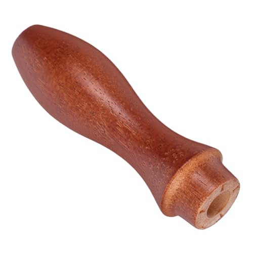 DIYEAH Retro Holzgriff für Pendelleuchten für Wohnzimmer Esszimmer und Schlafzimmer Walnussholz und Kupfer Installieren Stilvolles Accessoire für Ihre Inneneinrichtung von DIYEAH
