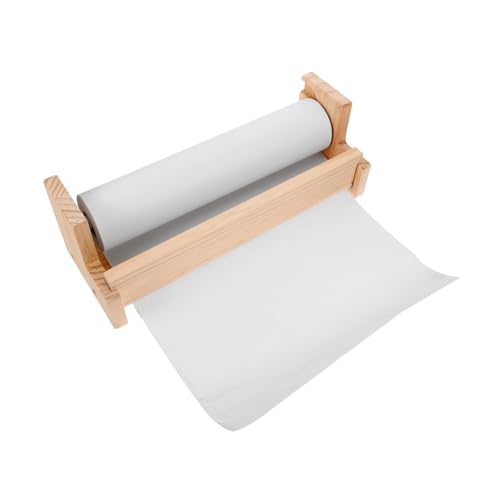 DIYEAH Rollpapier Staffelei für Holz Malpapier Halter für Rollbilder Tragbar und Leicht für Spielzimmer und Klassenzimmer Langlebig und Vielseitig Einsetzbar von DIYEAH
