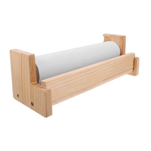 DIYEAH Rollstaffelei Aus Holz Kunststaffelei Whiteboard Mit Ständer Staffeleien Zum Malen Tischmalständer Staffeleiständer Whiteboard Plattenhalter Leinwandrahmen von DIYEAH