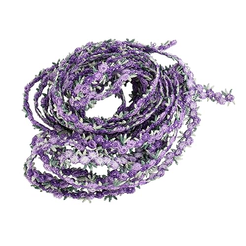DIYEAH Rosa Spitzenbesatz für Haarschmuck Hochzeitsdekoration und Diy Nähprojekte Kleine Blumenborte Lila DIYEAH Rosa Spitzenbesatz für Haarschmuck Hochzeitsdekoration und Diy Nähprojekte Kleine Blumenborte Lila von DIYEAH