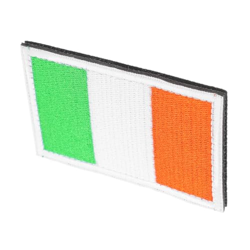 DIYEAH Rucksack-patches Jackenflicken Für Herren Tiere Gestickte Aufnäher Flagge Zum Aufbügeln Irland-aufkleber Aufnäher Für Kleidung Flicken Für Kleidung Irland-flaggen-pins Nylon von DIYEAH