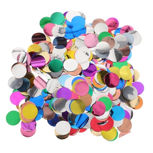 DIYEAH Runde Glitzer Konfetti für Luftballons pro Packung Tischdeko für Hochzeiten Geburtstagsfeiern und Halloween Weiche Füllung für Festliche Anlässe von DIYEAH