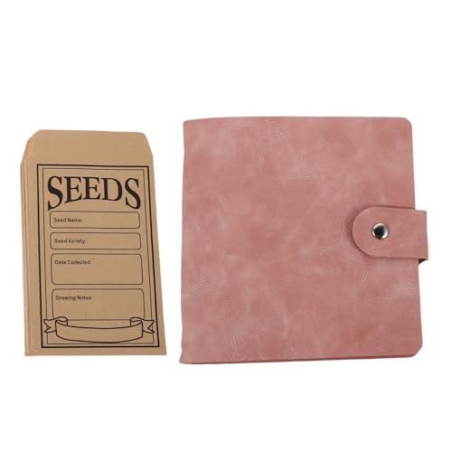 DIYEAH Samenaufbewahrungsalbum Gartensamenhalterbuch Gartensamenbuch Samenaufbewahrungsorganisator Samenaufbewahrungsordner Samenaufbewahrung Und Organisation Gartensparumschlag von DIYEAH