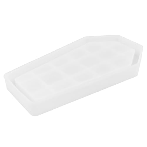 DIYEAH Sargförmige Aufbewahrungsbox-Form – Silikon-Gießform für Epoxid-Schmuckhalter, Schmuck-Organizer – wiederverwendbare Behälterform für DIY-Bastelarbeiten von DIYEAH