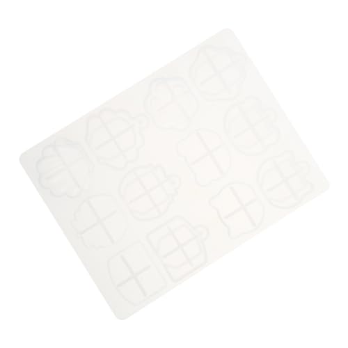 DIYEAH Schlüsselanhänger Silikonform für DIY Bastelarbeiten Kristall Gießform für Schlüsselköpfe Langlebig und Vielseitig Einsetzbar für und Persönliche von DIYEAH