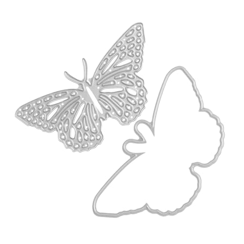 DIYEAH Schmetterlings-Prägestempel Hochzeit sterben scrapbook scheckheft the craft bastelst Stanzformen für zu Hause Prägewerkzeug zur Papierherstellung Stahl mit hohem Kohlenstoffgehalt von DIYEAH