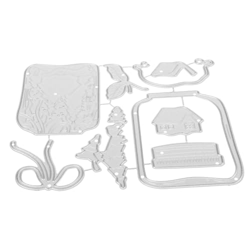 DIYEAH Schneide Schablone Metall für Kartenherstellung Diy Scrapbooking Fotoalbum Dekoration Präzise Carbonstahl Stanzform für Kreative Designs von DIYEAH