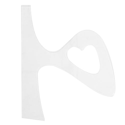 DIYEAH Schneidebrett Griff Vorlage Robuste Tracing für Holzbearbeitung Präziser Router Guide für Charcuterie Boards Einfach zu Bedienen und Langlebig von DIYEAH