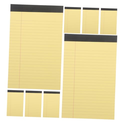 DIYEAH Schreibblock Liniert Notizblöcke Gelbe Notizpads für Bürobedarf und Schule Praktische Notizen und To Do Listen Studenten und Berufstätige DIYEAH Schreibblock Liniert Notizblöcke Gelbe Notizpads für Bürobedarf und Schule Praktische Notizen und To Do Listen Studenten und Berufstätige von DIYEAH