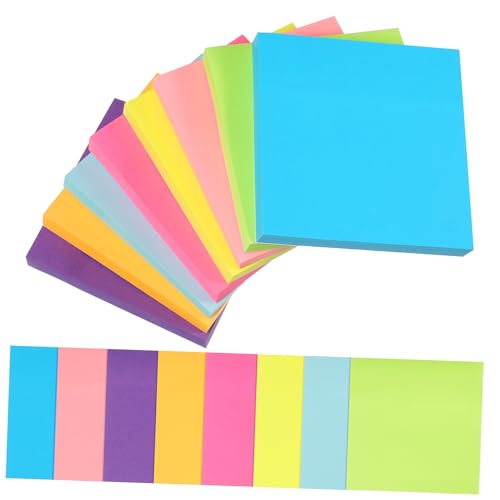 DIYEAH Selbsthaftende Notizzettel Leere Memo Pads für Bürobedarf für Kreativität und Organisation für Taschen und Schreibtische von DIYEAH