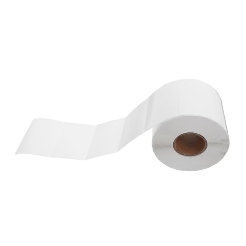 DIYEAH Selbstklebende Kupferdruckpapier Etiketten Weiß Wasserfest Ölresistent Für Lebensmittelgläser Marmeladen Vorratsdosen Barcodefreundlich Kompatibel Mit Druckern Für Pantry von DIYEAH