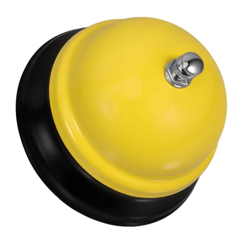 DIYEAH Serviceklingel tischglocke tischklingel Lautstarke Klingel Serviceglocke Elegante Klingel Glocke beantworten Glocke läuten Klingel für Klassenmanagement Aluminiumlegierung Yellow DIYEAH Serviceklingel tischglocke tischklingel Lautstarke Klingel Serviceglocke Elegante Klingel Glocke beantworten Glocke läuten Klingel für Klassenmanagement Aluminiumlegierung Yellow von DIYEAH