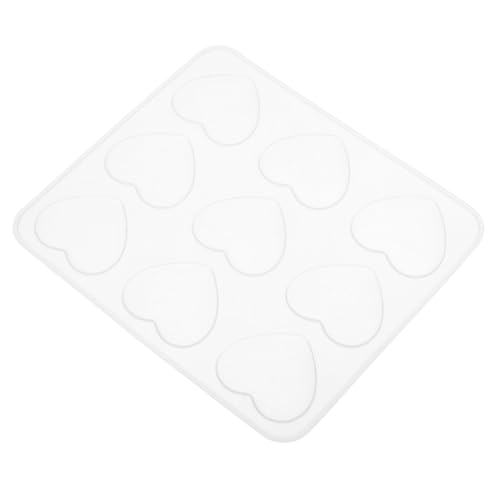 DIYEAH Silikon Herzform Gießform für Diy Schmuck Schlüsselanhänger und Anhänger Wiederverwendbare Silikonform für Kreative Bastelprojekte und Designs von DIYEAH