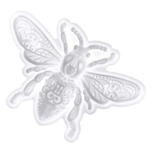 DIYEAH Silikonform Biene DIY Epoxidharz Form Tier Schlüsselanhänger Bastelset Langlebig Praktisch Feine Details Leicht zu Lösen für Dekoration Schmuck Anhänger DIYEAH Silikonform Biene DIY Epoxidharz Form Tier Schlüsselanhänger Bastelset Langlebig Praktisch Feine Details Leicht zu Lösen für Dekoration Schmuck Anhänger von DIYEAH