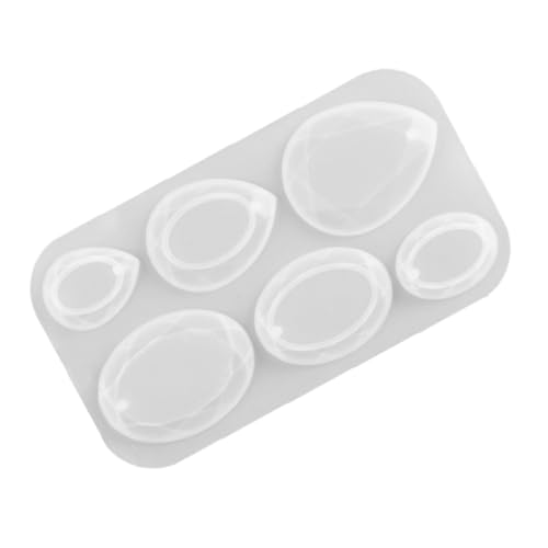 DIYEAH Silikonform Für Schmuck: 6-fach DIY Tropfen-schmuckformen Für Ohrringe, Anhänger, Halsketten, Schlüsselanhänger – Silikonform Zum Basteln Von Epoxidharz von DIYEAH
