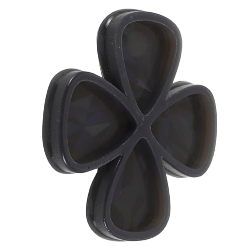 DIYEAH Silikonform Gitarren Plektrum DIY Resin Art Molds für Schlüsselanhänger Schmuck Gießform Epoxidharz Basteln Musik Dekorationen Zuhause Schwarz von DIYEAH