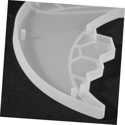 DIYEAH Silikonform Mond Biene Anhänger DIY Epoxidharz Gießform Wiederverwendbar Antihaft für Resin Kunst Handwerk Wohnkultur Geschenk von DIYEAH