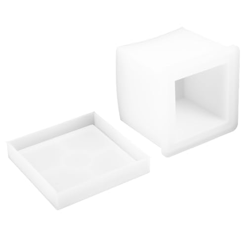 DIYEAH Silikonform Pflanzgefäß mit Untersetzer DIY Blumentopf Gießform für Trockenblumen und Pflanzhalter Flexible Pflanztopf Silikonform für Kreative Handwerksprojekte von DIYEAH