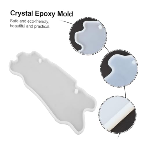 DIYEAH Silikonform Türschild Gießform Epoxidharz DIY Türdeko Langlebig Weich Reißfest Wiederverwendbar für Schmuck Anhänger Ornament Haustürschild Handgefertigt von DIYEAH