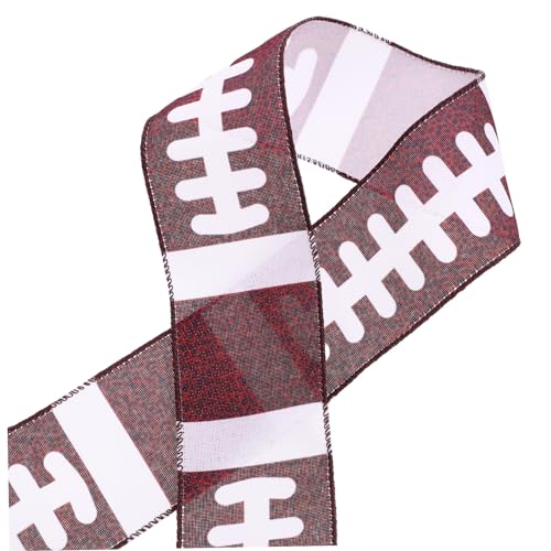 DIYEAH Sportliches Geschenkband Breit Robustes Farbechtes Dekorationsband mit Drahtkante für Diy Basteln Verpackung Kuchenboxen Vielseitiges Geschenkband DIYEAH Sportliches Geschenkband Breit Robustes Farbechtes Dekorationsband mit Drahtkante für Diy Basteln Verpackung Kuchenboxen Vielseitiges Geschenkband von DIYEAH
