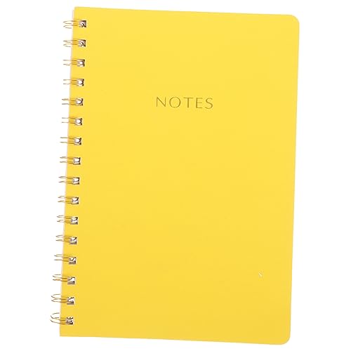 DIYEAH Spule Notizbuch Spiral- Notizbücher gepunktetes notizbuch Gekühltes Papiernotizbuch farbiges notizbuch spiralförmiger Notizblock Taschennotenpad Notizblöcke Notizpolster Gelb DIYEAH Spule Notizbuch Spiral- Notizbücher gepunktetes notizbuch Gekühltes Papiernotizbuch farbiges notizbuch spiralförmiger Notizblock Taschennotenpad Notizblöcke Notizpolster Gelb von DIYEAH