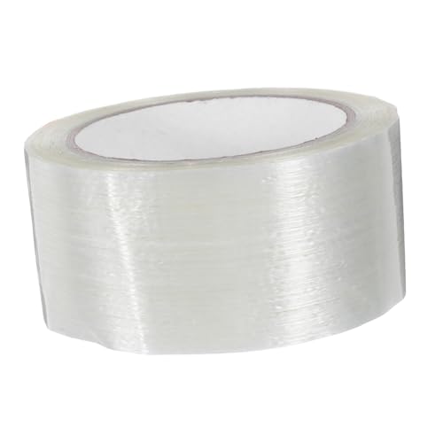 DIYEAH Starkes Transparentes Klebeband für Verpackung Sanitär und Bauprojekte Rückstandsfrei Gestreifte für Professionelle Anwendungen von DIYEAH