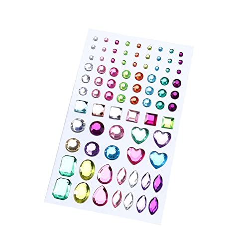 DIYEAH Strassaufkleber Strass-Sticker mit flacher Rückseite selbstklebender Diamant Edelstein-Aufkleber Acrylic rhinestone stickers Gemstone stickers Schmuck Aufkleber Kristallaufkleber DIYEAH Strassaufkleber Strass-Sticker mit flacher Rückseite selbstklebender Diamant Edelstein-Aufkleber Acrylic rhinestone stickers Gemstone stickers Schmuck Aufkleber Kristallaufkleber von DIYEAH