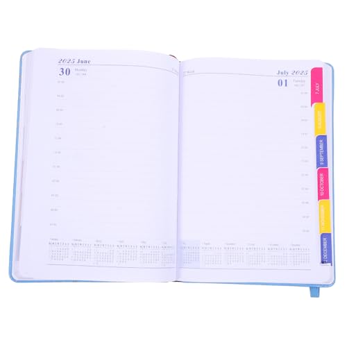 DIYEAH Täglicher Planer Notizbuch Blauer Agenda Notizblock für Effektive Planung Journaling und Routine Management für Büro und Persönliche Nutzung von DIYEAH