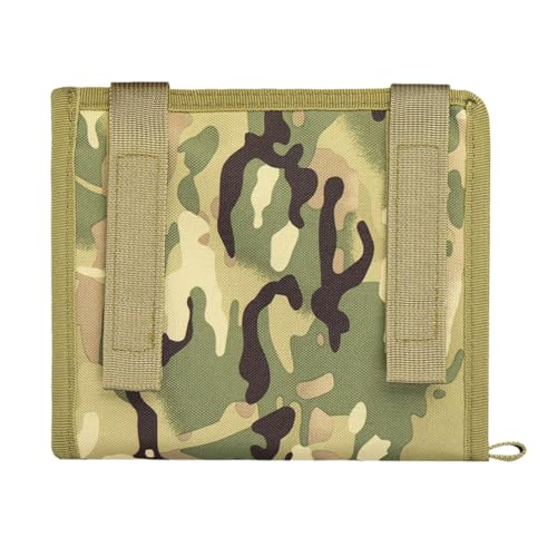 DIYEAH Taktischer Kartenordner Wasserdichtes Camouflage Design für Notizbücher und Karten Robustes Reißfestes Material für Outdoor für von DIYEAH