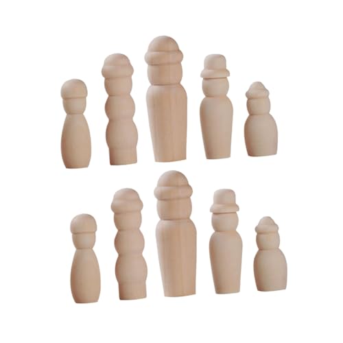 DIYEAH Teiliges DIY Holzfiguren Unlackierte Puppen Holz für Kreative Bastelprojekte für Erwachsene DIYEAH Teiliges DIY Holzfiguren Unlackierte Puppen Holz für Kreative Bastelprojekte für Erwachsene von DIYEAH