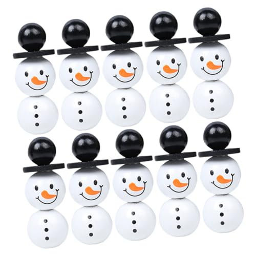 DIYEAH Teiliges Schneemann Holzperlen Diy Schmuckperlen für Armbänder Halsketten Weihnachtsdeko Bastelperlen für Kreative Handarbeiten und Party Mitgebsel DIYEAH Teiliges Schneemann Holzperlen Diy Schmuckperlen für Armbänder Halsketten Weihnachtsdeko Bastelperlen für Kreative Handarbeiten und Party Mitgebsel von DIYEAH