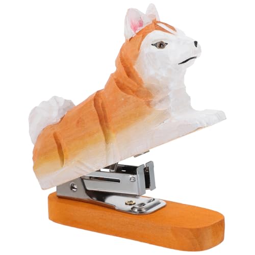 DIYEAH 1PACK Tier Hefter Desktop Stitcher Holz Tragbare Hand Hefter Handgemachte Holz Carving Statue DIYEAH 1PACK Tier Hefter Desktop Stitcher Holz Tragbare Hand Hefter Handgemachte Holz Carving Statue von DIYEAH