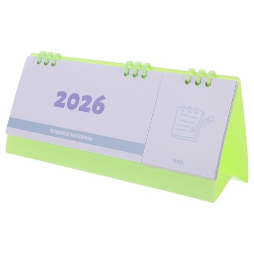 DIYEAH Tischkalender 2026: 2-in-1-Stand-Flip-Desktop-Kalender mit Doppeldrahtbindung, minimalistischer Notizblock, Wochen- und Monatsplaner für die tägliche Organisation DIYEAH Tischkalender 2026: 2-in-1-Stand-Flip-Desktop-Kalender mit Doppeldrahtbindung, minimalistischer Notizblock, Wochen- und Monatsplaner für die tägliche Organisation von DIYEAH