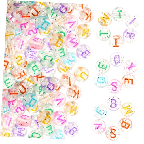 DIYEAH Transparente Buchstabenperlen Multifunktionale Flache Diy Perlen für Schmuckherstellung Armbänder Basteln Leichte Lose Buchstaben Schmuckperlen zum Auffädeln DIYEAH Transparente Buchstabenperlen Multifunktionale Flache Diy Perlen für Schmuckherstellung Armbänder Basteln Leichte Lose Buchstaben Schmuckperlen zum Auffädeln von DIYEAH