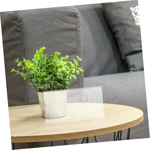 DIYEAH Transparenter Acryl schildhalter Stabiler Tischaufsteller für Kleine Schilder Vielseitig Einsetzbar in Büro Restaurant Shop Robust und Langlebig Klare Sichtbarkeit DIYEAH Transparenter Acryl schildhalter Stabiler Tischaufsteller für Kleine Schilder Vielseitig Einsetzbar in Büro Restaurant Shop Robust und Langlebig Klare Sichtbarkeit von DIYEAH