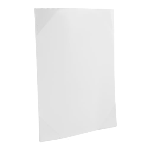 DIYEAH Transparenter Papierhalter Dateien B Schlüssel Magnetischer Organizer Ordner Tasche Aktenschutz Mit Magnetischer Rückseite Dokumentenschutz Pvc Weiß von DIYEAH