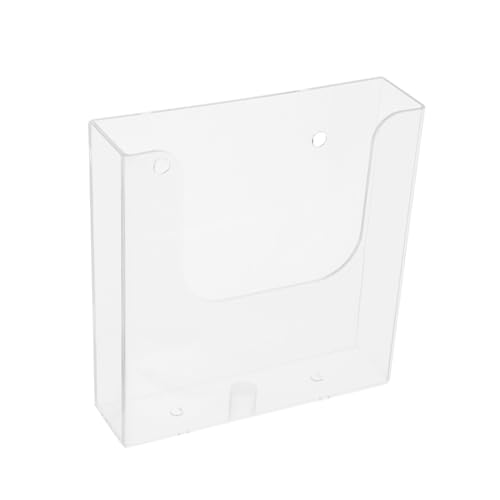 DIYEAH Transparenter Wandmagazinhalter Dokumenten organizer Wandregal für Broschüren Zeitungen Büroaufbewahrung Platzsparend Praktischer Wandständer DIYEAH Transparenter Wandmagazinhalter Dokumenten organizer Wandregal für Broschüren Zeitungen Büroaufbewahrung Platzsparend Praktischer Wandständer von DIYEAH