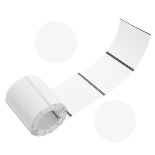DIYEAH Transparentes Rundes Thermopapier-etikett Selbstklebend Klare Thermoaufkleber für DIY Druckeretiketten für Vielseitige Professionelle Kennzeichnung DIYEAH Transparentes Rundes Thermopapier-etikett Selbstklebend Klare Thermoaufkleber für DIY Druckeretiketten für Vielseitige Professionelle Kennzeichnung von DIYEAH