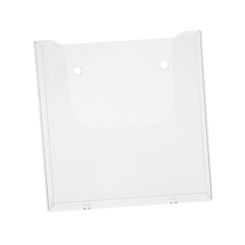 DIYEAH Transparentes Wandregal für Dateien und Broschüren Stabiler Wandhalter für Büroakten Praktischer Wand organizer zur Übersichtlichen Aufbewahrung von Dokumenten und Zeitschriften DIYEAH Transparentes Wandregal für Dateien und Broschüren Stabiler Wandhalter für Büroakten Praktischer Wand organizer zur Übersichtlichen Aufbewahrung von Dokumenten und Zeitschriften von DIYEAH