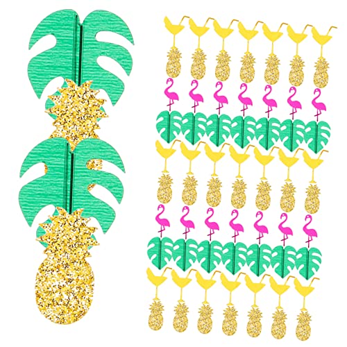 DIYEAH Tropisches Konfetti Dekoration Hawaii Party Streudeko mit Flamingo und Monstera für Sommerfeier Hochzeiten und Diy Bastelprojekte DIYEAH Tropisches Konfetti Dekoration Hawaii Party Streudeko mit Flamingo und Monstera für Sommerfeier Hochzeiten und Diy Bastelprojekte von DIYEAH