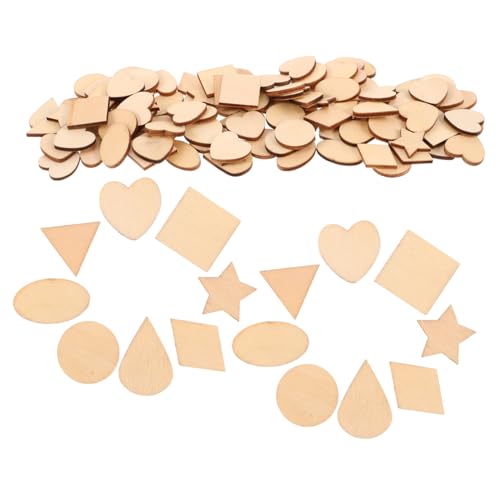 DIYEAH Unfinished Wooden Shapes Assorted Natural Wood Cutouts für Diy Projekte für Home Decor Schule und Kreative Bastelarbeiten Set DIYEAH Unfinished Wooden Shapes Assorted Natural Wood Cutouts für Diy Projekte für Home Decor Schule und Kreative Bastelarbeiten Set von DIYEAH