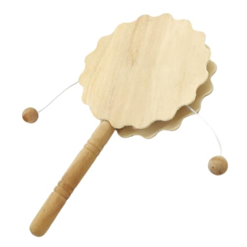 DIYEAH Unvollendete Trommel Für Jungen Und Mädchen Bemalt Leeres Holz-rasseltrommel-mal-Spielzeug-Set von DIYEAH
