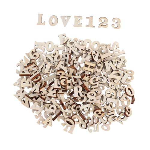 DIYEAH Unvollendetes Holzbuchstaben und Zahlenset Teilig Naturbelassene Holzstücke für Diy Bastelprojekte Frühkindliches Lernspielzeug für Dekoration und Spielerischen Bildung DIYEAH Unvollendetes Holzbuchstaben und Zahlenset Teilig Naturbelassene Holzstücke für Diy Bastelprojekte Frühkindliches Lernspielzeug für Dekoration und Spielerischen Bildung von DIYEAH