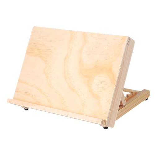 DIYEAH Verstellbare Tischstaffelei Holz und Leicht Vielseitig Einsetzbar für Malen Zeichnen und Skizzieren Kunstzubehör für Künstler von DIYEAH
