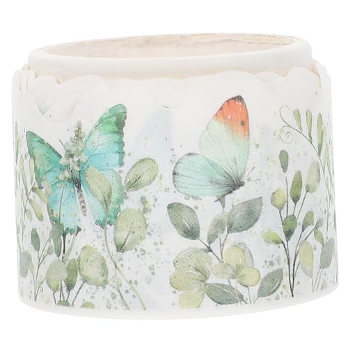 DIYEAH Washi Tape Blumenmuster Scrapbook Klebeband Vintage DIY Bastelband Grün Umrandet Langlebig für Tagebuch Geschenkverpackung Kalender Fotoalben und Kreative Collagen DIYEAH Washi Tape Blumenmuster Scrapbook Klebeband Vintage DIY Bastelband Grün Umrandet Langlebig für Tagebuch Geschenkverpackung Kalender Fotoalben und Kreative Collagen von DIYEAH