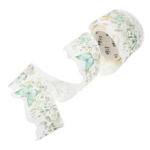 DIYEAH Washi Tape Vintage Blumenmuster Selbstklebendes DIY Dekoratives Klebeband für Scrapbooking Journaling Kalender Fotoalben Kreative Bastelmaterialien von DIYEAH