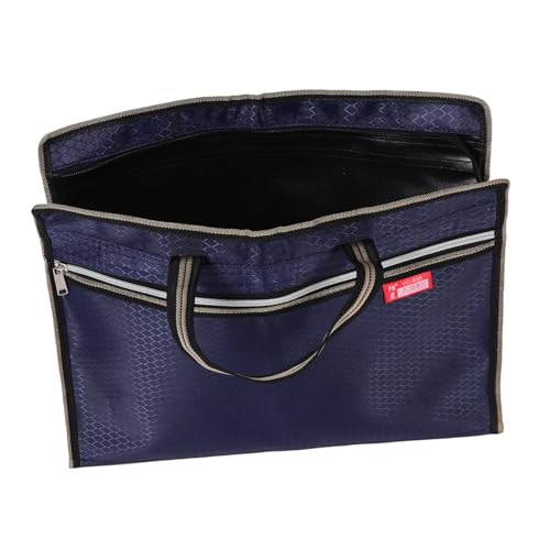 DIYEAH Wasserdichte Oxford Stoff Dokumententasche mit Doppeltem Fach Handtasche mit Griff Große Kapazität Laptop und Aktenmappe Tragbare Business Tasche für Büro und Meetings DIYEAH Wasserdichte Oxford Stoff Dokumententasche mit Doppeltem Fach Handtasche mit Griff Große Kapazität Laptop und Aktenmappe Tragbare Business Tasche für Büro und Meetings von DIYEAH